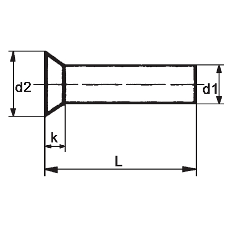 Rivetti svasati 75° INOX A2 DIN 661 [SimilarCatItems.CatItem.ArtName2]