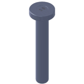Connettore a piolo Acciaio lucido Wst. S 235J2+C45 0