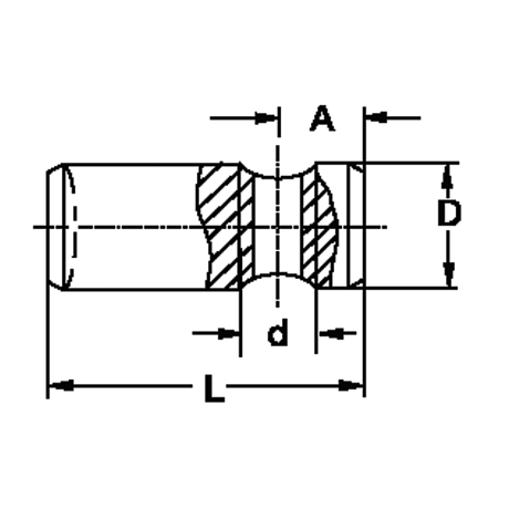 Perno filettato RAMPA® Q acciaio ZB [SimilarCatItems.CatItem.ArtName2]