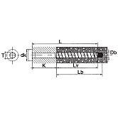 Viti per calcestruzzo Multi-Monti MMS-P T-Drive ZB 