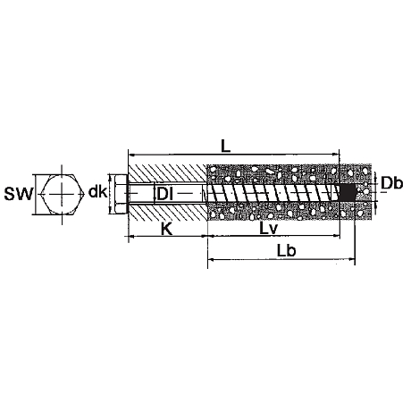 Mauerschrauben Multi-Monti MMS-S V4A INOX [SimilarCatItems.CatItem.ArtName2]