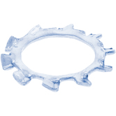 Ranelle dentati in acciaio per molle ZB DIN 6797 A 