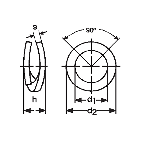 Federringe doppelt Federstahl HRc 44-51 vz [SimilarCatItems.CatItem.ArtName2]