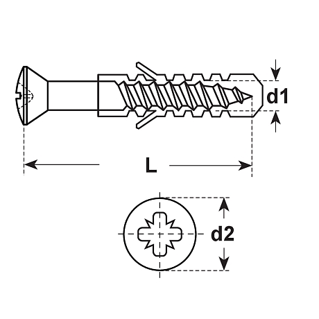 Vis pour plinthes LSK KS PZ [SimilarCatItems.CatItem.ArtName2]