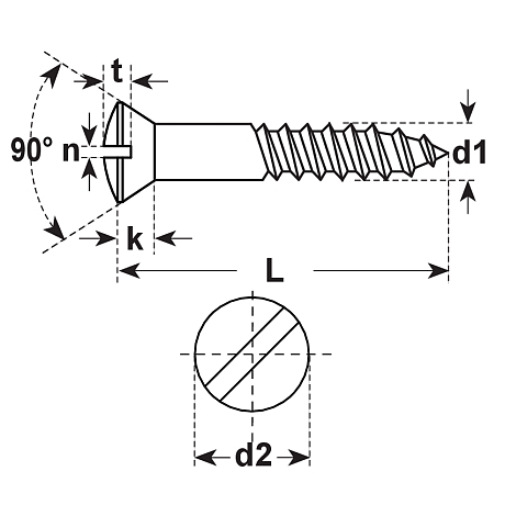 Viti per legno a testa svasata con calotta per leg [SimilarCatItems.CatItem.ArtName2]