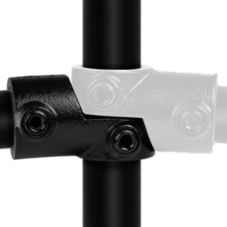 Raccord tube TYP 49 Articulat° angle réglable noir [SimilarCatItems.CatItem.ArtName2]
