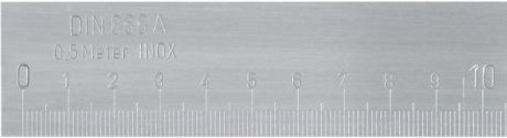 Scala da officina DIN 866/A INOX graduazione in mm [SimilarCatItems.CatItem.ArtName2]