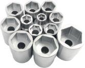 6 set di bussole esagonali SISTEMA MK INOX 