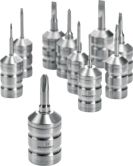 Schraubenziehersatz kurz SISTEMA MK INOX 
