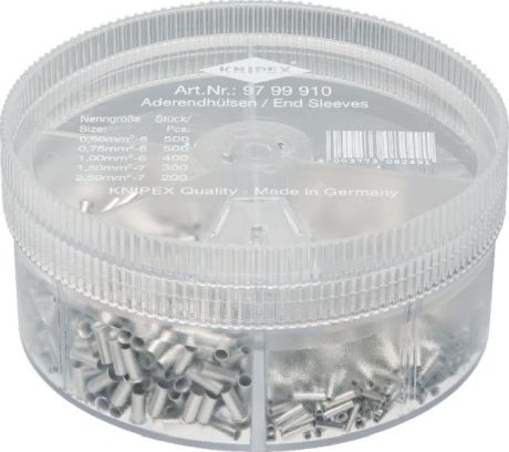 Assortimento di capicorda KNIPEX 1900 pezzi assort [SimilarCatItems.CatItem.ArtName2]