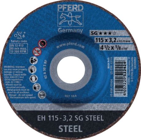 Trennscheibe PFERD EH SG STEEL [SimilarCatItems.CatItem.ArtName2]