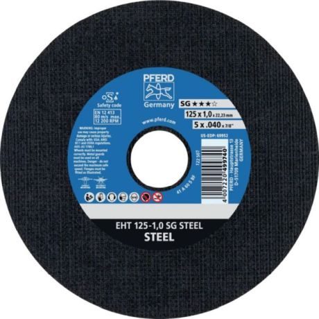 Trennscheibe PFERD EHT SG STEEL [SimilarCatItems.CatItem.ArtName2]