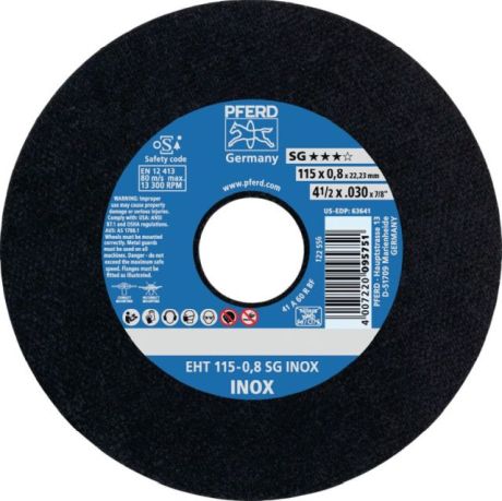 Trennscheibe PFERD EHT SG INOX [SimilarCatItems.CatItem.ArtName2]