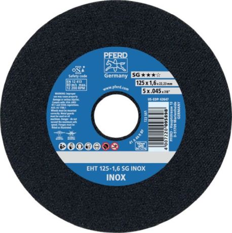 Trennscheibe PFERD EHT SG INOX [SimilarCatItems.CatItem.ArtName2]