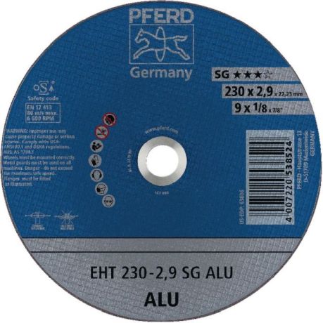 Disco da taglio per alluminio PFERD EH N SG-ALU [SimilarCatItems.CatItem.ArtName2]