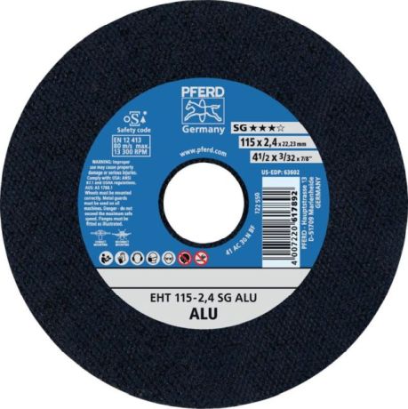 Disco da taglio PFERD EHT SG ALU [SimilarCatItems.CatItem.ArtName2]