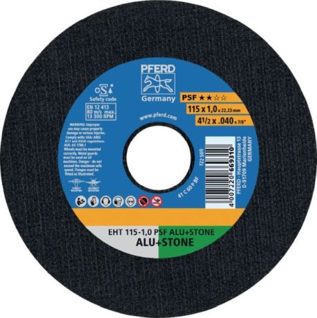 Trennscheibe PFERD EHT PSF ALU + STONE [SimilarCatItems.CatItem.ArtName2]
