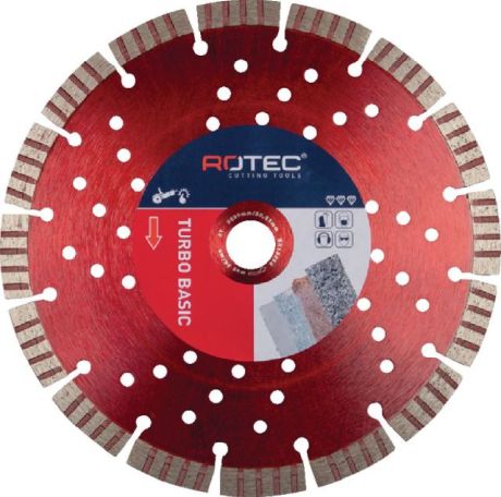 Diamant-Trennscheibe ROTEC Turbo Basic [SimilarCatItems.CatItem.ArtName2]