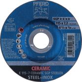 Disque à ébarber PFERD CERAMIC SGP STEELOX 