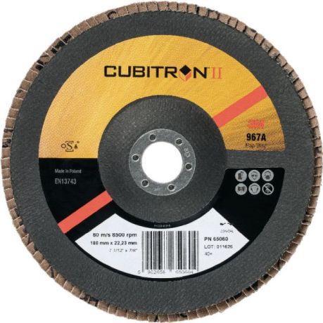 Fächerschleifscheibe 3M CUBITRON II Typ 967A konis [SimilarCatItems.CatItem.ArtName2]