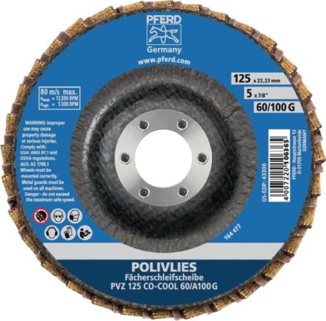 Disque à lamelles en non-tissé PFERD POLIVLIES PVZ [SimilarCatItems.CatItem.ArtName2]