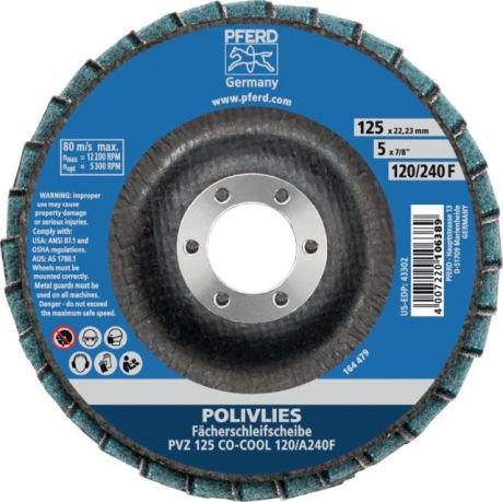 Disque à lamelles en non-tissé PFERD POLIVLIES PVZ [SimilarCatItems.CatItem.ArtName2]