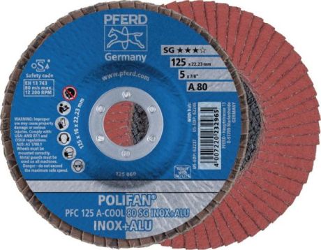 Disco lamellare PFERD POLIFAN® A-COOL SG INOX + AL [SimilarCatItems.CatItem.ArtName2]