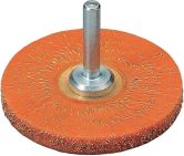 Brosse ronde de sécurité à tige en fil d'acier ond 