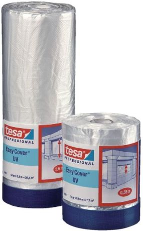 Film de masquage avec ruban de masquage tesa® Easy [SimilarCatItems.CatItem.ArtName2]