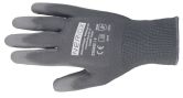 Polyester-Strickhandschuhe NERIOX Worker grau 