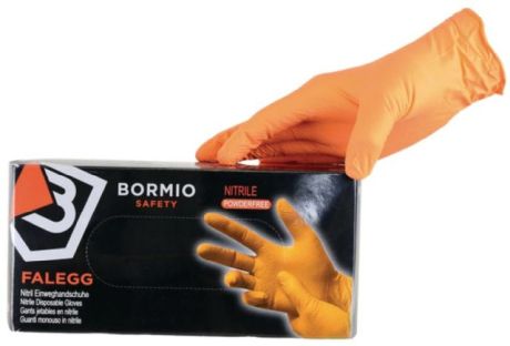 Gant nitrile jetable BORMIO SAFETYGrip Hi-Vis o [SimilarCatItems.CatItem.ArtName2]