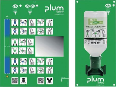 Station murale PLUM pour rinçage oculaire [SimilarCatItems.CatItem.ArtName2]