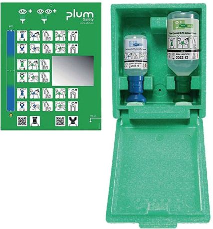Station de lavage oculaire PLUM NaCl 500ml [SimilarCatItems.CatItem.ArtName2]