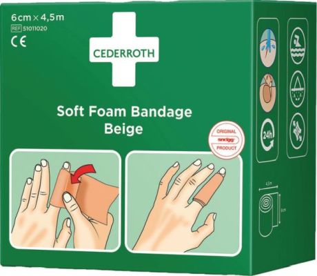 Pansement spécial Cederroth SOFT FOAM [SimilarCatItems.CatItem.ArtName2]