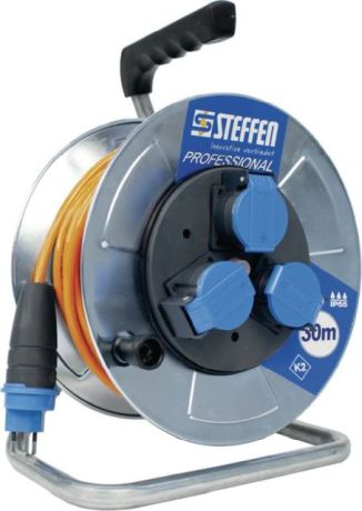 Metall-Kabelrolle STEFFEN 3 x T13 IP55 [SimilarCatItems.CatItem.ArtName2]