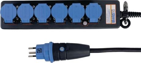 Industrie-Steckdosenleiste STEFFEN 5m 6 x T13 IP55 [SimilarCatItems.CatItem.ArtName2]