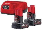 Kit de démarrage sur batterie MILWAUKEE 12 V 
