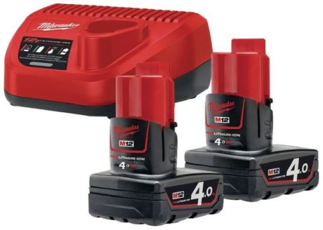 Akku-Starterset MILWAUKEE 12 V [SimilarCatItems.CatItem.ArtName2]