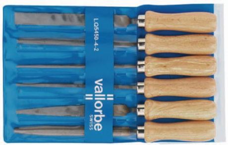 VALLORBE Set di lime per chiavi da 6 pezzi in plas [SimilarCatItems.CatItem.ArtName2]