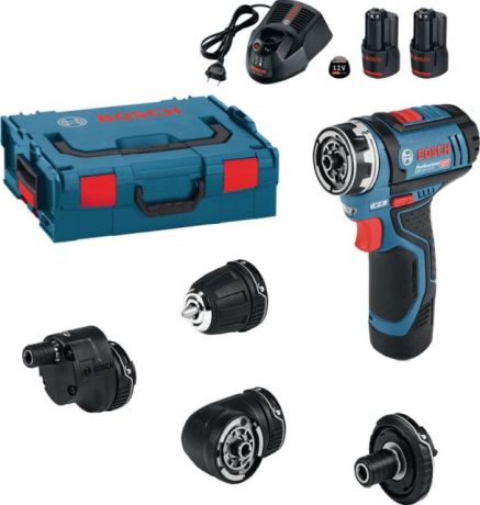 Perceuse-visseuse sans fil BOSCH L-BOX 2x2 0Ah [SimilarCatItems.CatItem.ArtName2]
