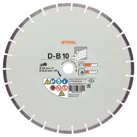 Diamant-Trennschleifscheibe STIHL D-B10 für Beton [SimilarCatItems.CatItem.ArtName2]