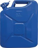 Bidon d'essence modèle armée bleu 