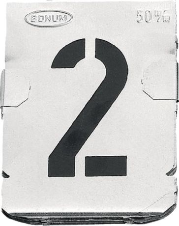Numeri in zinco per stencil [SimilarCatItems.CatItem.ArtName2]