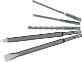 Set di trapani a percussione e scalpelli SDS-Plus 