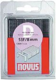 Agrafes à fil plat NOVUS type 53 F en sachet trans 