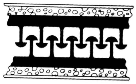 Bloccaggio a pressione flessibile DUAL LOCK autoad [SimilarCatItems.CatItem.ArtName2]