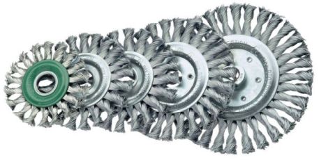 Brosse ronde à torsades LESSMANN fil d'acier [SimilarCatItems.CatItem.ArtName2]