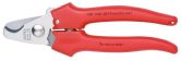 Cisailles pour câbles KNIPEX Poignées surmoulées e