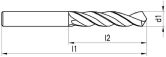 Spiralbohrer WALTER TITEX A1511 Typ N HSS DIN 340 