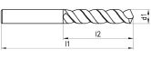Spiralbohrer GÜHRING 219 Typ W HSS DIN 340 